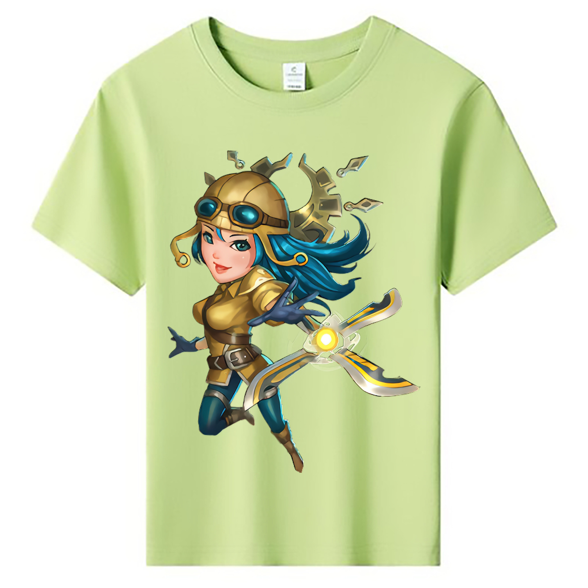 （画像用） リーグ・オブ・レジェンド League of Legends LOL 綿100％キッズTシャツ（フロントプリント）